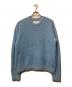 NOMANUAL（ノーマニュアル）の古着「厚手ニット」｜スカイブルー