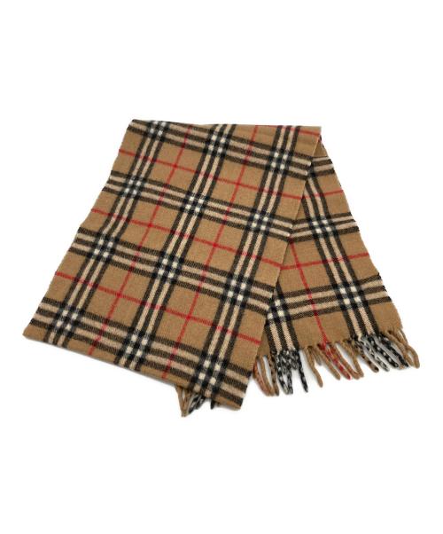 Burberry's（バーバリー）Burberry's (バーバリーズ) マフラー ブラウンの古着・服飾アイテム