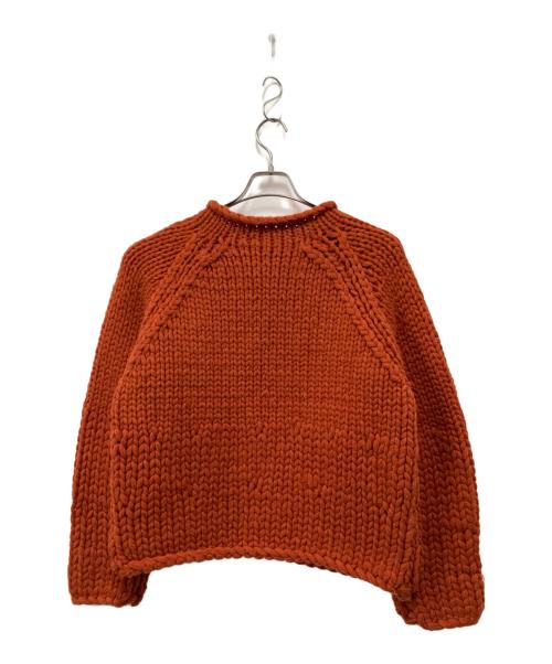 YOKE（ヨーク）YOKE (ヨーク) no. (ナンバー) 厚手ニット オレンジ サイズ:FREEの古着・服飾アイテム