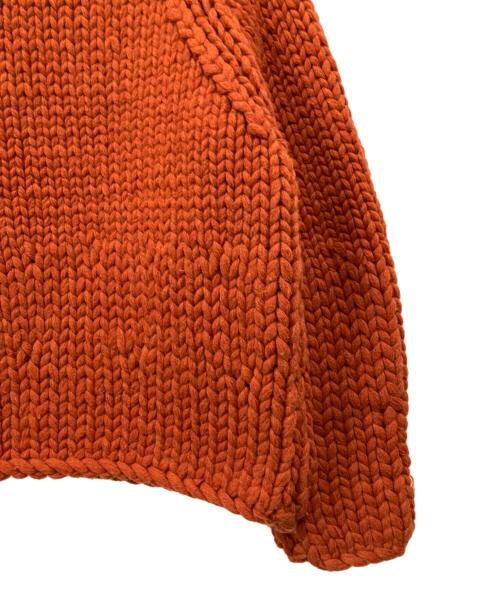 YOKE（ヨーク）YOKE (ヨーク) no. (ナンバー) 厚手ニット オレンジ サイズ:FREEの古着・服飾アイテム