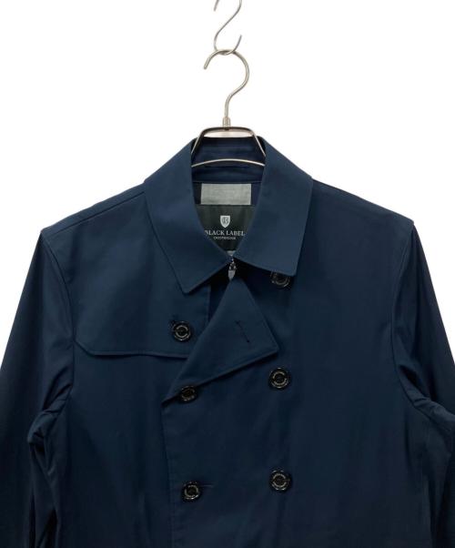 BLACK LABEL CRESTBRIDGE（ブラックレーベル クレストブリッジ）BLACK LABEL CRESTBRIDGE (ブラックレーベル クレストブリッジ) トレンチコート ネイビー サイズ:Lの古着・服飾アイテム