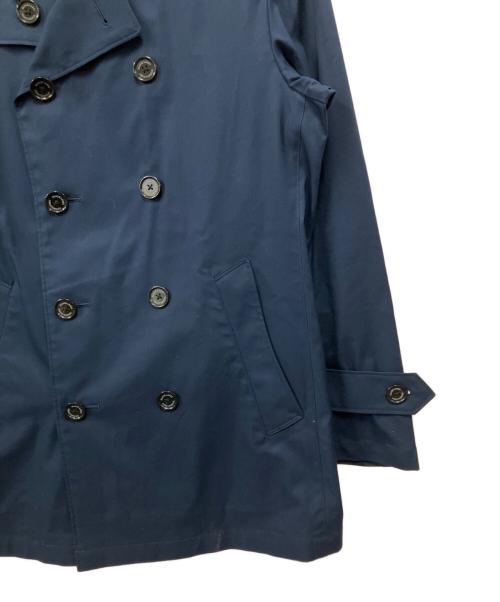 BLACK LABEL CRESTBRIDGE（ブラックレーベル クレストブリッジ）BLACK LABEL CRESTBRIDGE (ブラックレーベル クレストブリッジ) トレンチコート ネイビー サイズ:Lの古着・服飾アイテム