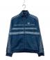 adidas（アディダス）の古着「アディカラーファーストブルーデニムトラックトップ」｜ブルー×ホワイト