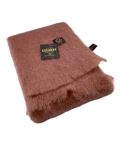 MANTAS EZCARAY（マンタスエスカレイ）MANTAS EZCARAY (マンタスエスカレイ) モヘア混マフラー ピンク 未使用品の古着・服飾アイテム