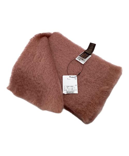 MANTAS EZCARAY（マンタスエスカレイ）MANTAS EZCARAY (マンタスエスカレイ) モヘア混マフラー ピンク 未使用品の古着・服飾アイテム