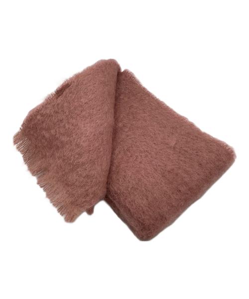 MANTAS EZCARAY（マンタスエスカレイ）MANTAS EZCARAY (マンタスエスカレイ) モヘア混マフラー ピンク 未使用品の古着・服飾アイテム