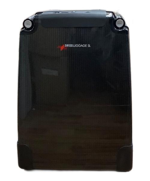 SWISSLUGGAGE（スイスラゲッジ）SWISSLUGGAGE  (スイスラゲッジ) THE TROLLEY FIFTY FIVE 4W　キャリーバッグ ブラックの古着・服飾アイテム