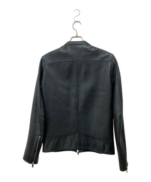 UNITED TOKYO（ユナイテッドトーキョー）UNITED TOKYO (ユナイテッドトーキョー) ラムレザーシングルライダースジャケット ブラック サイズ:2の古着・服飾アイテム