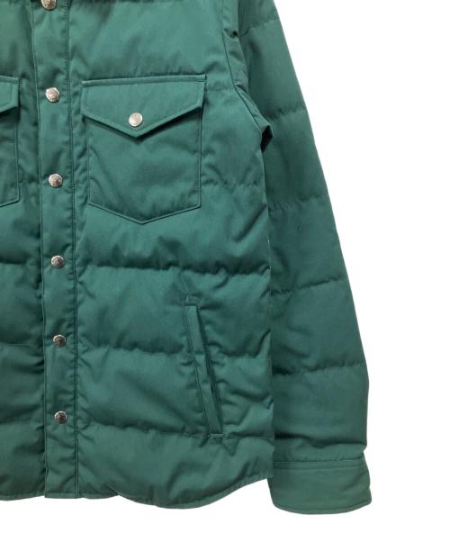 THE NORTHFACE PURPLELABEL（ザ・ノースフェイス パープルレーベル）THE NORTHFACE PURPLELABEL (ザ・ノースフェイス パープルレーベル) 65/35SHIRT DOWN JACKET グリーン サイズ:Mの古着・服飾アイテム