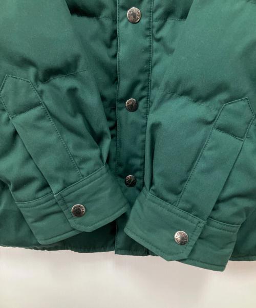 THE NORTHFACE PURPLELABEL（ザ・ノースフェイス パープルレーベル）THE NORTHFACE PURPLELABEL (ザ・ノースフェイス パープルレーベル) 65/35SHIRT DOWN JACKET グリーン サイズ:Mの古着・服飾アイテム