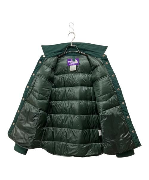 THE NORTHFACE PURPLELABEL（ザ・ノースフェイス パープルレーベル）THE NORTHFACE PURPLELABEL (ザ・ノースフェイス パープルレーベル) 65/35SHIRT DOWN JACKET グリーン サイズ:Mの古着・服飾アイテム