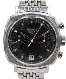 HEUER（ホイヤー）の古着「Camaro カマロ 36mm ヴィンテージウォッチ」｜シルバー文字盤