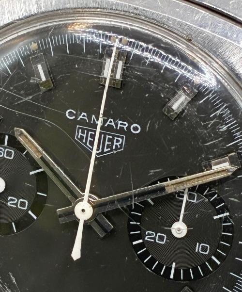 HEUER（ホイヤー）HEUER (ホイヤー) Camaro カマロ 36mm ヴィンテージウォッチ シルバー文字盤 サイズ:36.0mm/17.5cmの古着・服飾アイテム