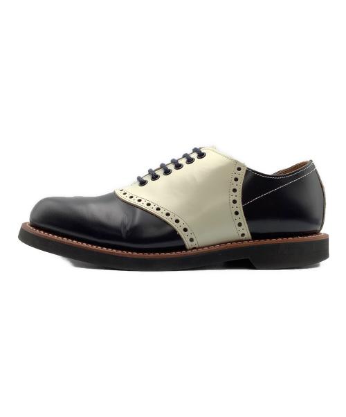 REGAL（リーガル）REGAL (リーガル) GLAD HAND (グラッドハンド) サドルシューズ ネイビー×ホワイト サイズ:25の古着・服飾アイテム