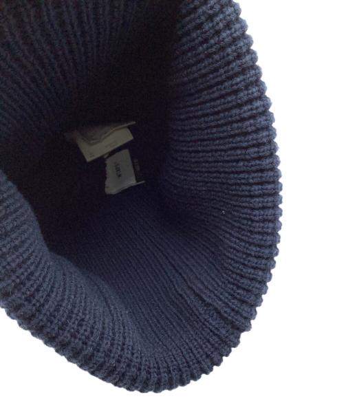 WTAPS（ダブルタップス）WTAPS (ダブルタップス) ニット帽 ネイビーの古着・服飾アイテム