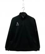 svolmeスボルメ）の古着「ハーフジップスウェット」｜ブラック