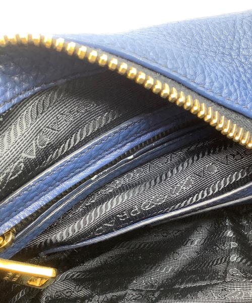 PRADA（プラダ）PRADA (プラダ) ショルダーバッグ ブルーの古着・服飾アイテム