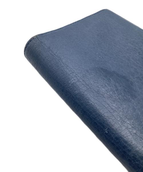 BALENCIAGA（バレンシアガ）BALENCIAGA (バレンシアガ) ジャイアントマネー　長財布 ブルーの古着・服飾アイテム