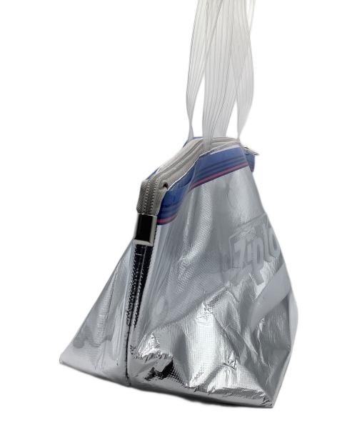 BEAMS COUTURE（ビームス クチュール）BEAMS COUTURE (ビームス クチュール) DEAN&DELUCA (ディーンアンドデルーカ) ZIPLOC (ジップロック) トートバッグ クリア・シルバーカラーの古着・服飾アイテム