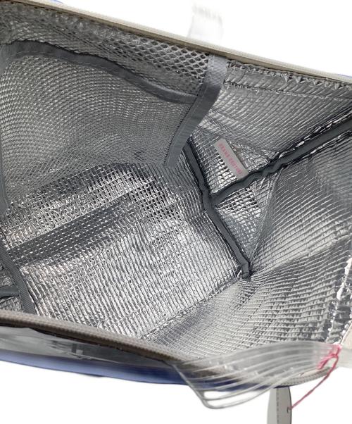 BEAMS COUTURE（ビームス クチュール）BEAMS COUTURE (ビームス クチュール) DEAN&DELUCA (ディーンアンドデルーカ) ZIPLOC (ジップロック) トートバッグ クリア・シルバーカラーの古着・服飾アイテム