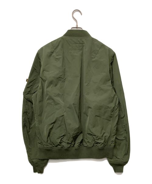 ALPHA（アルファ）ALPHA (アルファ) ミリタリージャケット オリーブ サイズ:Lの古着・服飾アイテム