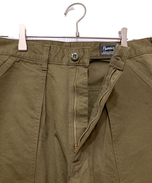 Pherrow's（フェローズ）PHERROW'S (フェローズ) パンツ オリーブ サイズ:W34 未使用品の古着・服飾アイテム