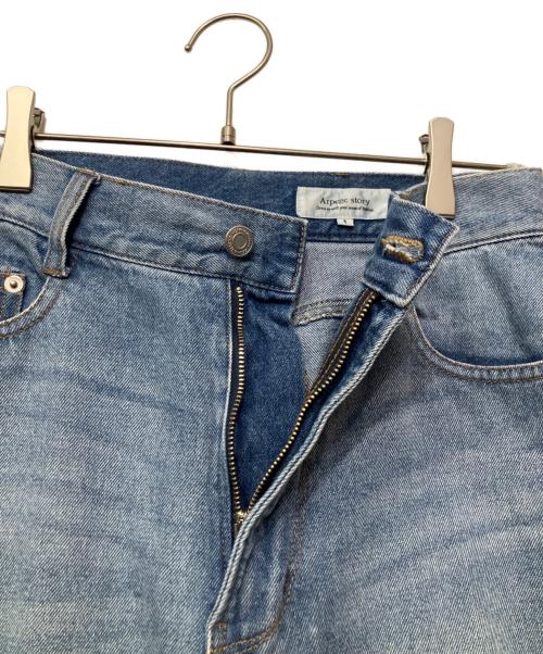 ARPEGE STORY（アルページュストーリー）Arpege story (アルページュストーリー) デニムパンツ インディゴ サイズ:1の古着・服飾アイテム