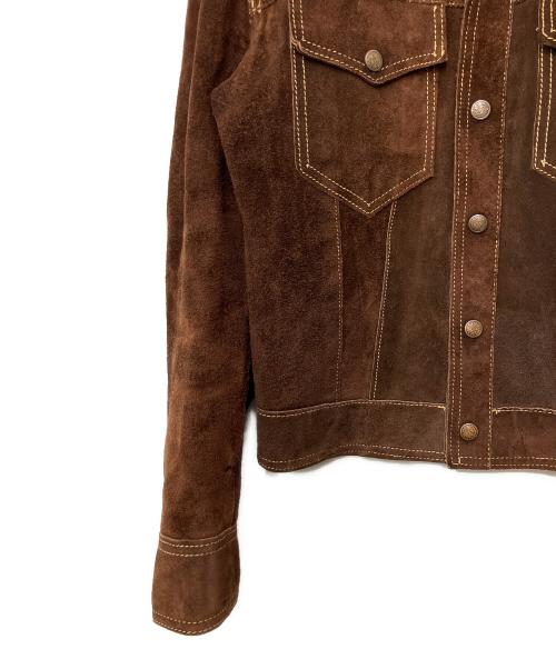 ELTORO BRAVO（ELTORO BRAVO）eltoro bravo (ELTORO BRAVO) レザージャケット ブラウン サイズ:36の古着・服飾アイテム