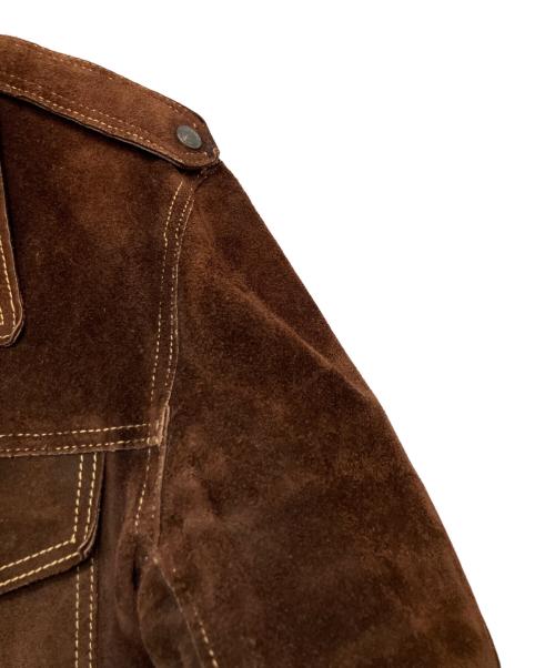 ELTORO BRAVO（ELTORO BRAVO）eltoro bravo (ELTORO BRAVO) レザージャケット ブラウン サイズ:36の古着・服飾アイテム