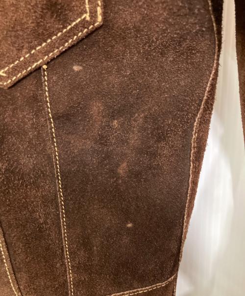 ELTORO BRAVO（ELTORO BRAVO）eltoro bravo (ELTORO BRAVO) レザージャケット ブラウン サイズ:36の古着・服飾アイテム