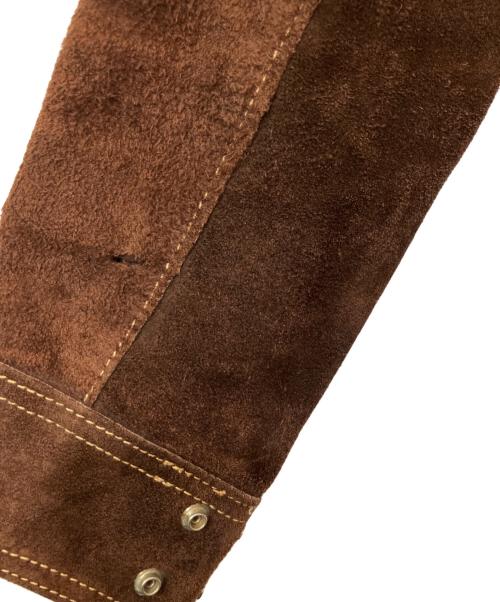 ELTORO BRAVO（ELTORO BRAVO）eltoro bravo (ELTORO BRAVO) レザージャケット ブラウン サイズ:36の古着・服飾アイテム