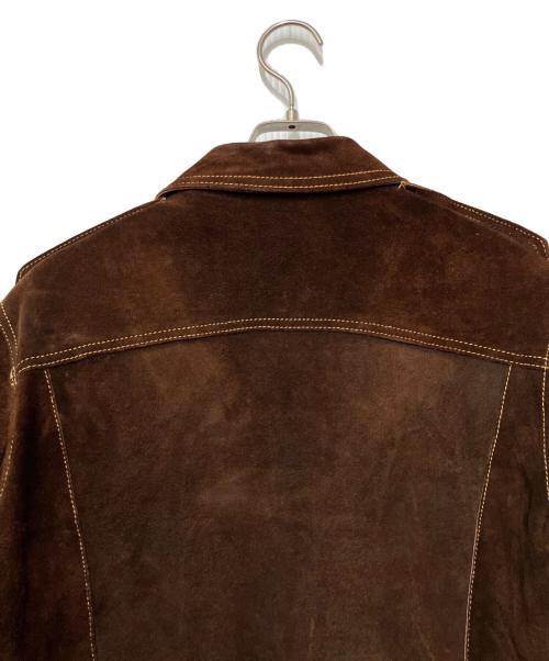 ELTORO BRAVO（ELTORO BRAVO）eltoro bravo (ELTORO BRAVO) レザージャケット ブラウン サイズ:36の古着・服飾アイテム