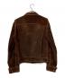 eltoro bravo (ELTORO BRAVO) レザージャケット ブラウン サイズ:36：10000円