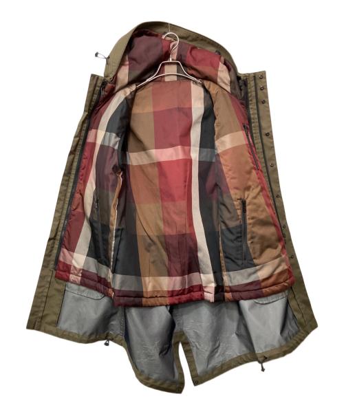 BLACK LABEL CRESTBRIDGE（ブラックレーベル クレストブリッジ）BLACK LABEL CRESTBRIDGE (ブラックレーベル クレストブリッジ) コート カーキ サイズ:Lの古着・服飾アイテム