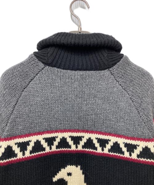 Schott（ショット）schott (ショット) ジップカーディガン グレー サイズ:Mの古着・服飾アイテム