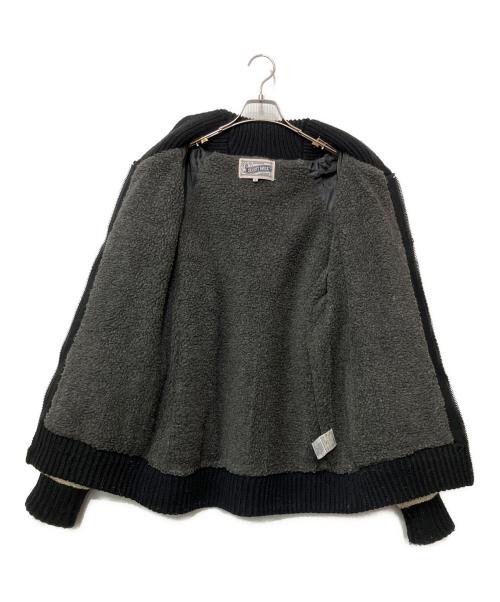 Schott（ショット）schott (ショット) ジップカーディガン グレー サイズ:Mの古着・服飾アイテム