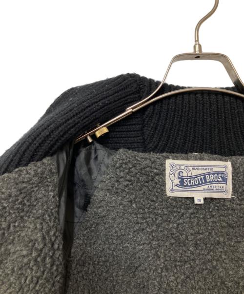 Schott（ショット）schott (ショット) ジップカーディガン グレー サイズ:Mの古着・服飾アイテム