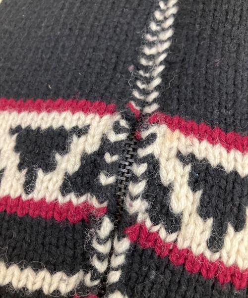 Schott（ショット）schott (ショット) ジップカーディガン グレー サイズ:Mの古着・服飾アイテム