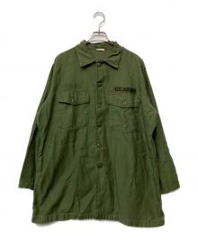 US ARMY（ユーエスアーミー）の古着「長袖シャツ」｜グリーン