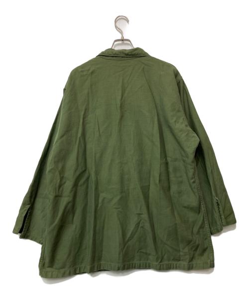 US ARMY（ユーエスアーミー）US ARMY (ユーエスアーミー) 長袖シャツ グリーン サイズ:17 1/2×36の古着・服飾アイテム