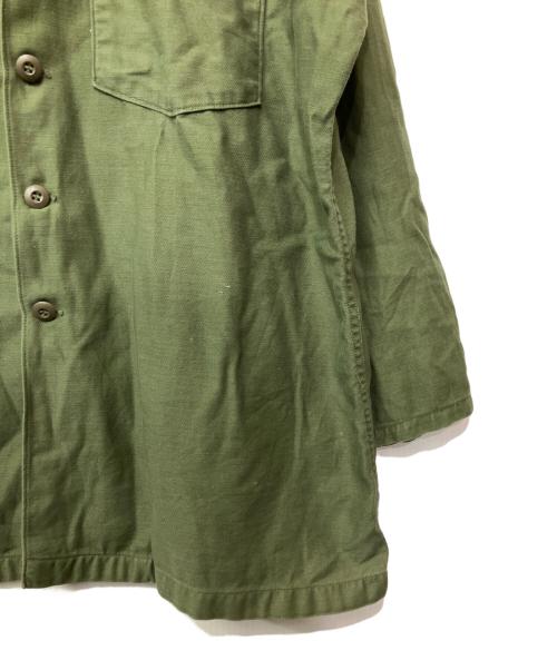 US ARMY（ユーエスアーミー）US ARMY (ユーエスアーミー) 長袖シャツ グリーン サイズ:17 1/2×36の古着・服飾アイテム