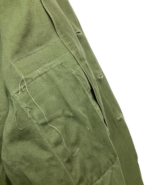 US ARMY（ユーエスアーミー）US ARMY (ユーエスアーミー) 長袖シャツ グリーン サイズ:17 1/2×36の古着・服飾アイテム