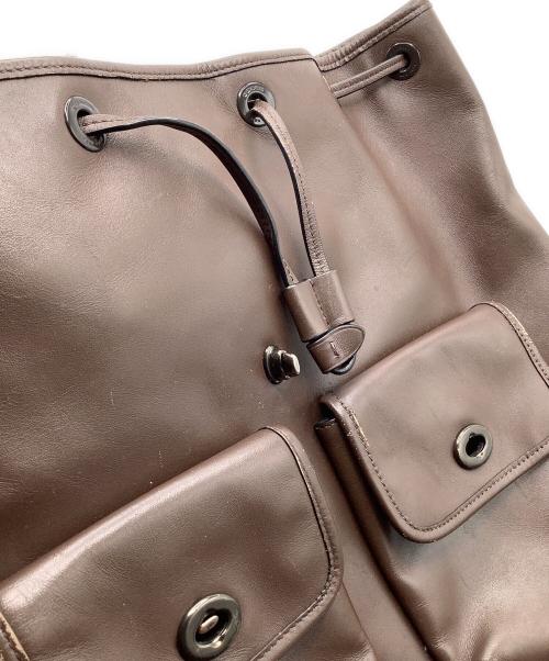 COACH（コーチ）COACH (コーチ) ヘリテージバックパック ブラウンの古着・服飾アイテム