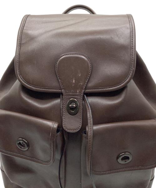 COACH（コーチ）COACH (コーチ) ヘリテージバックパック ブラウンの古着・服飾アイテム