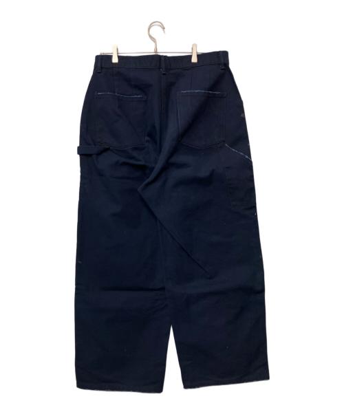 ANCELLM（アンセルム）ANCELLM (アンセルム) ペインターパンツ ネイビー サイズ:3の古着・服飾アイテム