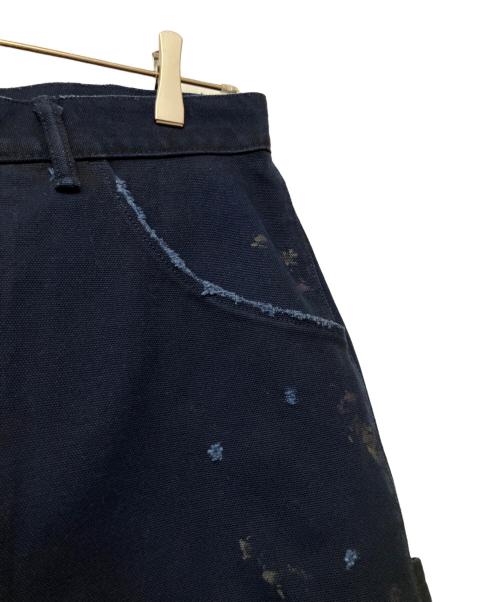 ANCELLM（アンセルム）ANCELLM (アンセルム) ペインターパンツ ネイビー サイズ:3の古着・服飾アイテム
