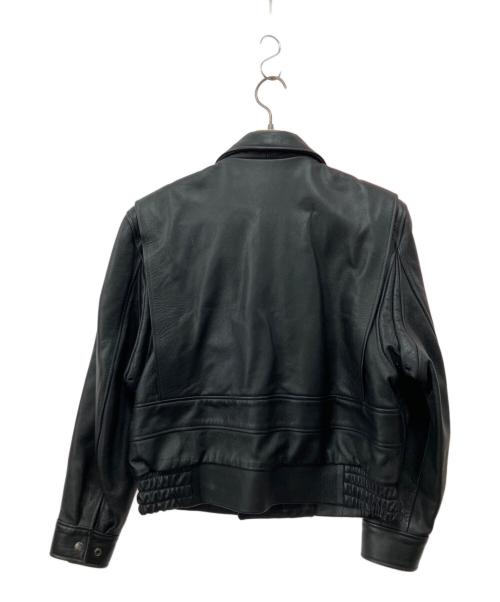 SAN DIEGO（サン ディエゴ）San Diego (サン ディエゴ) レザージャケット ブラック サイズ:Mの古着・服飾アイテム