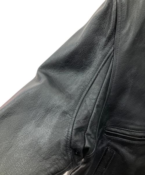 SAN DIEGO（サン ディエゴ）San Diego (サン ディエゴ) レザージャケット ブラック サイズ:Mの古着・服飾アイテム