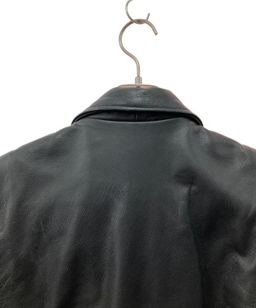 SAN DIEGO（サン ディエゴ）San Diego (サン ディエゴ) レザージャケット ブラック サイズ:Mの古着・服飾アイテム