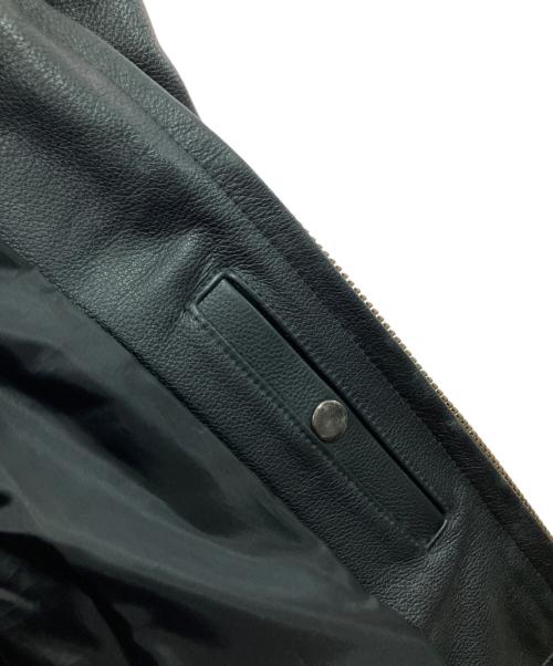 SAN DIEGO（サン ディエゴ）San Diego (サン ディエゴ) レザージャケット ブラック サイズ:Mの古着・服飾アイテム